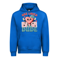 Cobalt one loved dude Urban Hoodie - MaliasSmallBusiness