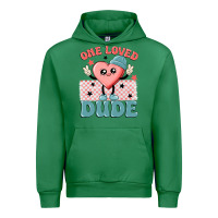 Emerald one loved dude Urban Hoodie - MaliasSmallBusiness