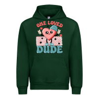Forest Green one loved dude Urban Hoodie - MaliasSmallBusiness