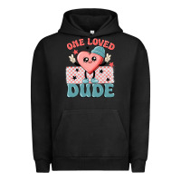 Pigment Black one loved dude Urban Hoodie - MaliasSmallBusiness