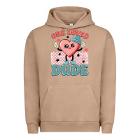 Pigment Burro one loved dude Urban Hoodie - MaliasSmallBusiness
