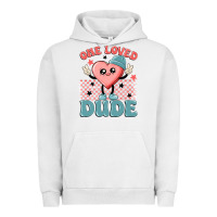 Pigment Lunar Rock one loved dude Urban Hoodie - MaliasSmallBusiness