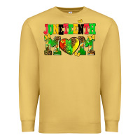 Antique Gold juneteenth mom Premium Sweatshirt - AdoDesignShop