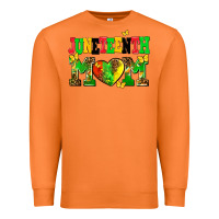 Carrot juneteenth mom Premium Sweatshirt - AdoDesignShop