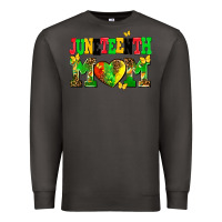 Smoke juneteenth mom Premium Sweatshirt - AdoDesignShop
