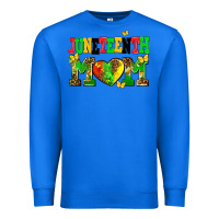 True Royal juneteenth mom Premium Sweatshirt - AdoDesignShop