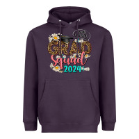 Plum grad squad 2024 Heavyweight Hoodie - AdoDesignShop