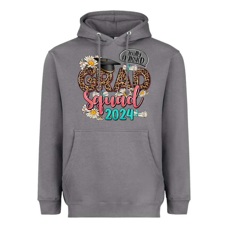 Grad Squad 2024 Heavyweight Hoodie by AdoDesignShop | Teevron