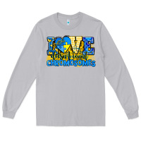 Moon Dust love doesn't count chromosomes Long Sleeve Tee - AdoDesignShop