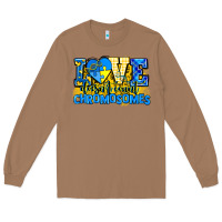 Toasted Coconut love doesn't count chromosomes Long Sleeve Tee - AdoDesignShop