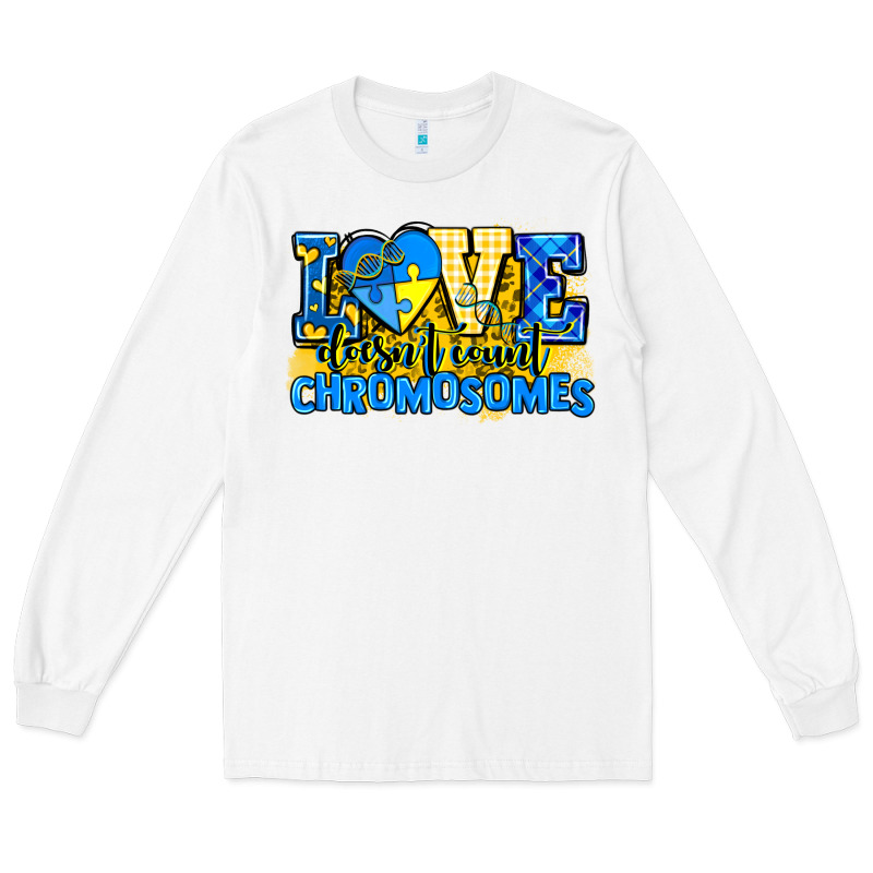 Love Doesn't Count Chromosomes Long Sleeve Tee by AdoDesignShop | Teevron