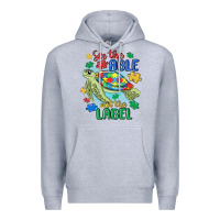 Heather Grey see the able not the label Premium Hoodie - MaliasSmallBusiness