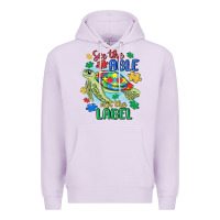Lilac see the able not the label Premium Hoodie - MaliasSmallBusiness