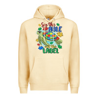 Pina Colada see the able not the label Premium Hoodie - MaliasSmallBusiness