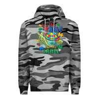 Slate Camo see the able not the label Premium Hoodie - MaliasSmallBusiness