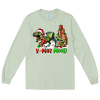 Matcha t rex x mas mood Long Sleeve Tee - RanaPortraitStore