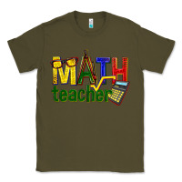 Army Green math teacher Classic Tee - texasbilliewilder