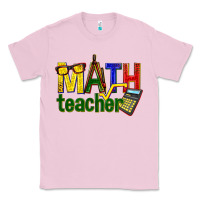 Bubblegum Pink math teacher Classic Tee - texasbilliewilder