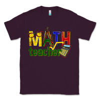 Plum math teacher Classic Tee - texasbilliewilder