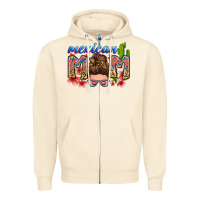 Sandshell mexican mom Zipper Hoodie - Zillion Design Studio
