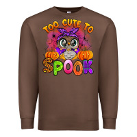 Chestnut too cute to spook with owl Premium Sweatshirt - Artiststas