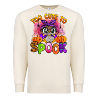 Sandshell too cute to spook with owl Premium Sweatshirt - Artiststas
