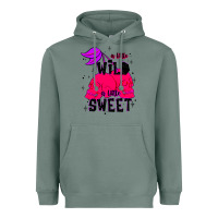 Sage a little wild a little sweet Heavyweight Hoodie - JahusDesignShop
