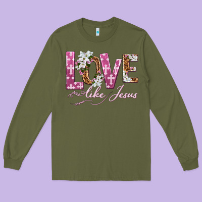 Long Sleeve Tee love like jesus