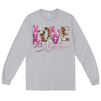 Moon Dust love like jesus Long Sleeve Tee - texasbilliewilder