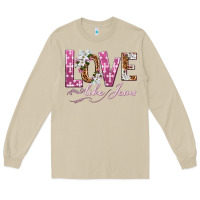 Mushroom love like jesus Long Sleeve Tee - texasbilliewilder