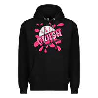 Black crush breast cancer Premium Hoodie - MaliasSmallBusiness