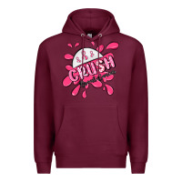 Burgundy crush breast cancer Premium Hoodie - MaliasSmallBusiness