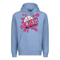 Colony Blue crush breast cancer Premium Hoodie - MaliasSmallBusiness