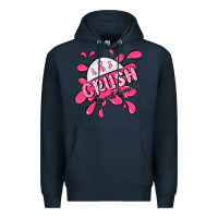 Navy crush breast cancer Premium Hoodie - MaliasSmallBusiness