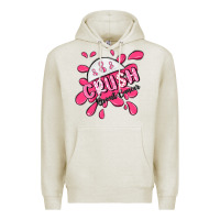 Oatmeal Heather crush breast cancer Premium Hoodie - MaliasSmallBusiness