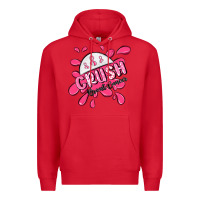 Red crush breast cancer Premium Hoodie - MaliasSmallBusiness
