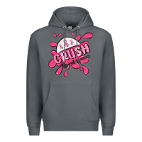 Rock crush breast cancer Premium Hoodie - MaliasSmallBusiness