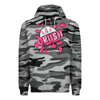 Slate Camo crush breast cancer Premium Hoodie - MaliasSmallBusiness