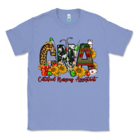 Colony Blue christmas cna certified nursing assistant Classic Tee - FaDigitalArtStudio