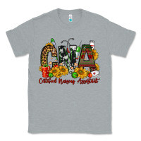 Heather Grey christmas cna certified nursing assistant Classic Tee - FaDigitalArtStudio