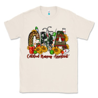 Natural christmas cna certified nursing assistant Classic Tee - FaDigitalArtStudio