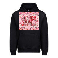 Black jesus is my valentine Urban Hoodie - MaliasSmallBusiness