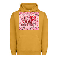Pigment Peanut Butter jesus is my valentine Urban Hoodie - MaliasSmallBusiness