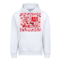 White jesus is my valentine Urban Hoodie - MaliasSmallBusiness