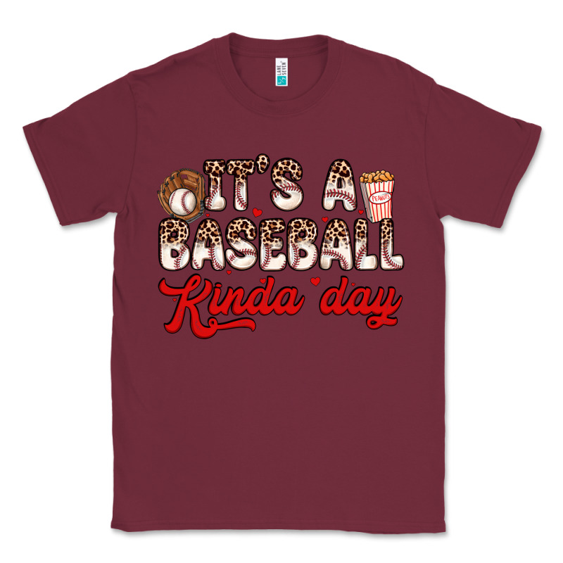 It S A Baseball Kinda Day Classic Tee by Zillion Design Studio | Teevron