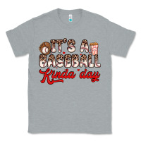 Heather Grey it s a baseball kinda day Classic Tee - Zillion Design Studio