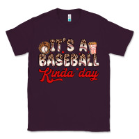 Plum it s a baseball kinda day Classic Tee - Zillion Design Studio