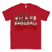 Red it s a baseball kinda day Classic Tee - Zillion Design Studio