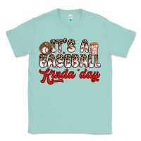 Seafoam it s a baseball kinda day Classic Tee - Zillion Design Studio