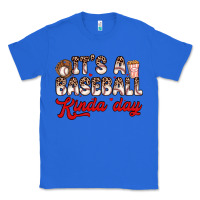 True Royal it s a baseball kinda day Classic Tee - Zillion Design Studio